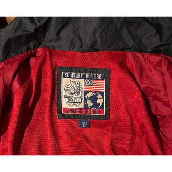 Structure Polar Research Jacket Geo Team S7 Geographic Exploration Mens Sz M - Picture 8 of 8